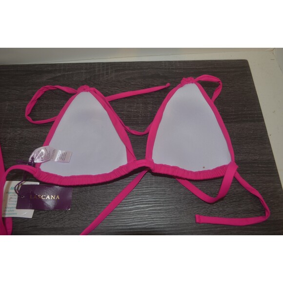 LASCANA Women's Hot Pink Triangle Bikini Top Size 36A/B - New with Tags - - Picture 7 of 7